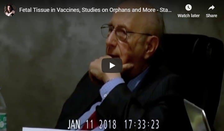 Dr. Plotkin Admits Fetal Cells & Human DNA in Vs, Under Oath