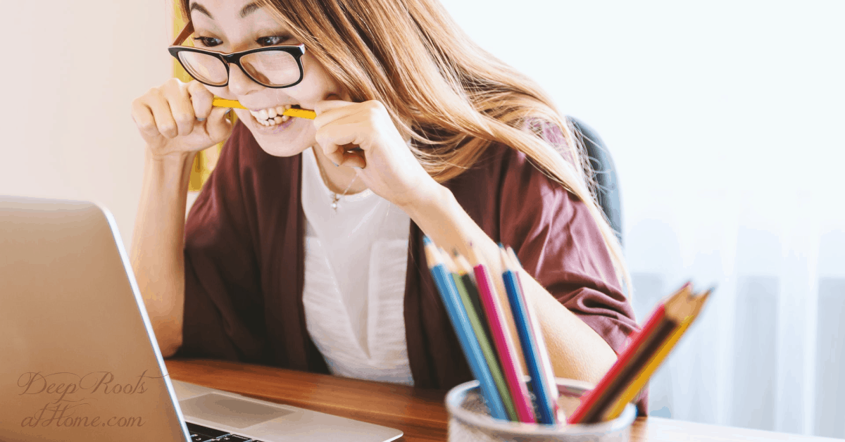 Science-Based Protocol To Reduce Severity of Vaccine Side Effects concerned woman on computer
