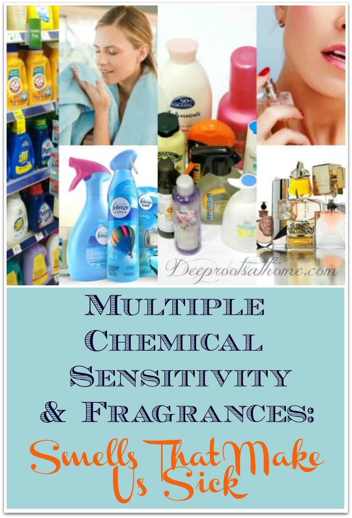 Synthetic Fragrances & MCS Smells That Make Us Sick