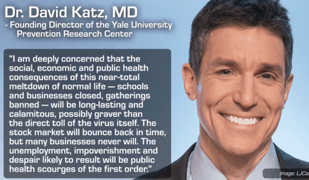 Opportunity To Research Our Futures In An Ongoing Battle of Agendas. Dr. David Katz, MD