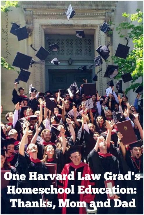 Risks of Homeschool Education?: One Harvard Law Grad's Response. Harvard graduation