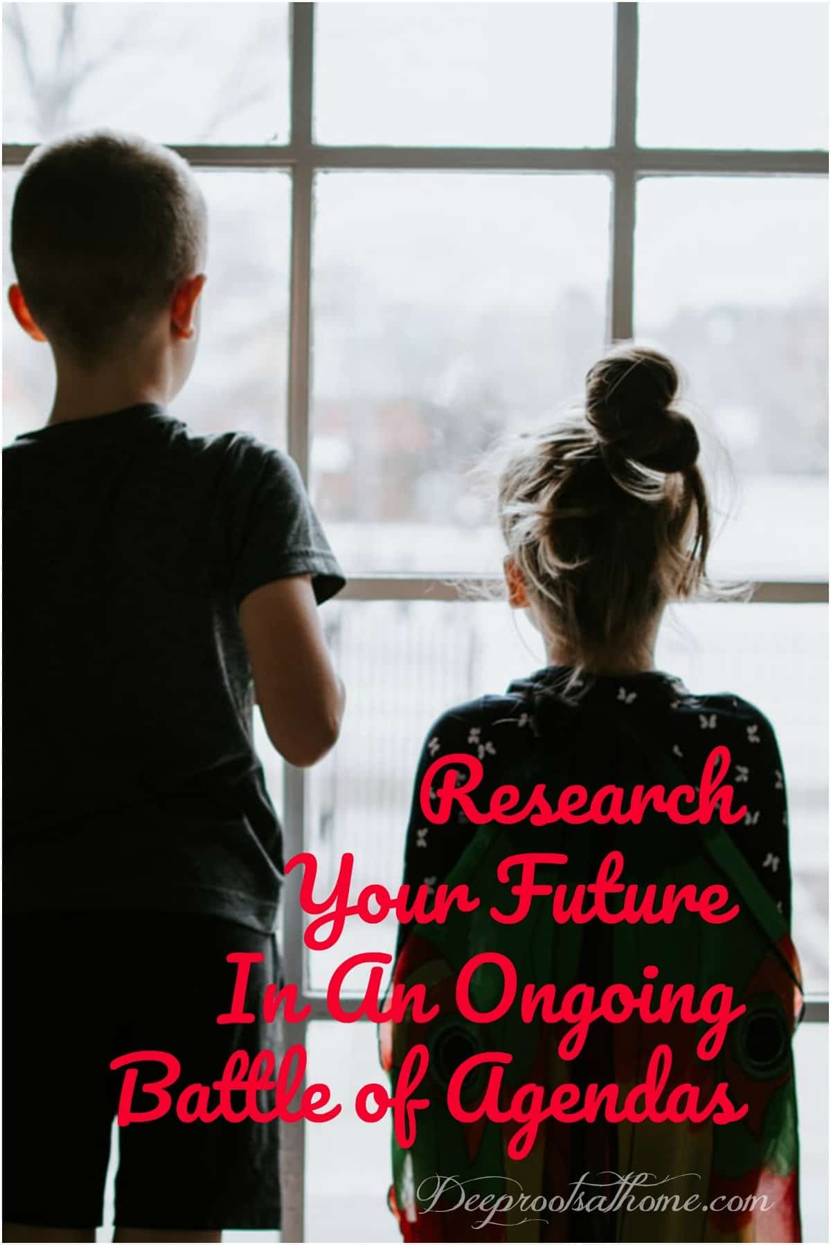 Research Your Future In An Ongoing Battle of Agendas