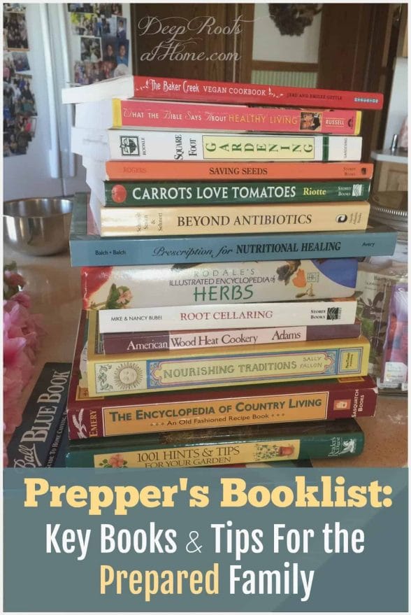 Prepper's Booklist: Key Books & Tips For the Prepared Family. be prepared