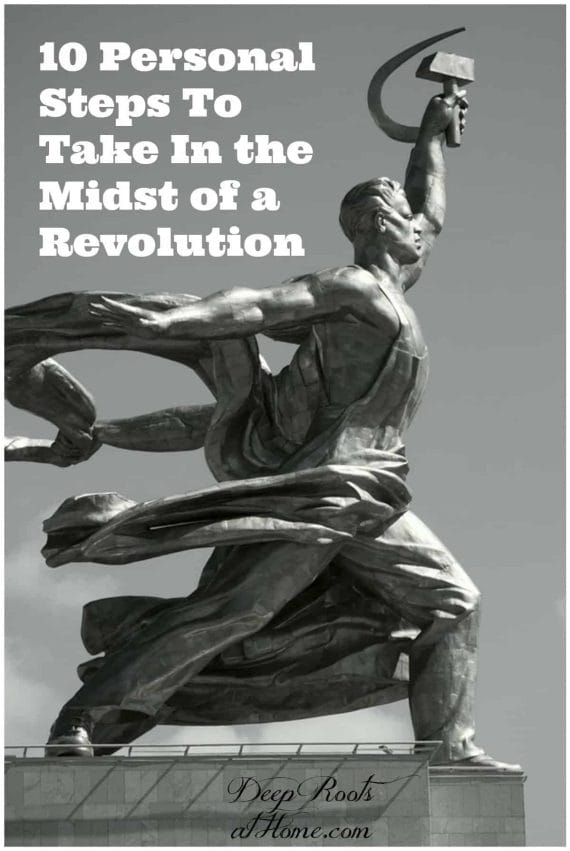 10 Personal Steps To Take In the Midst of a Revolution. statue