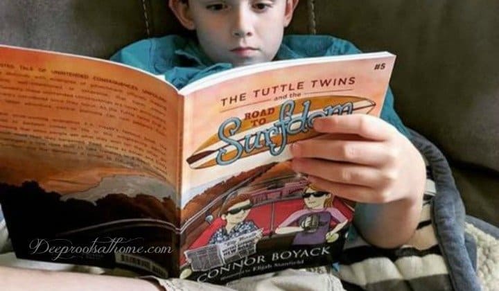 The Tuttle Twins GIVEAWAY: Kids Books that Wised-Up Families Love. reading book