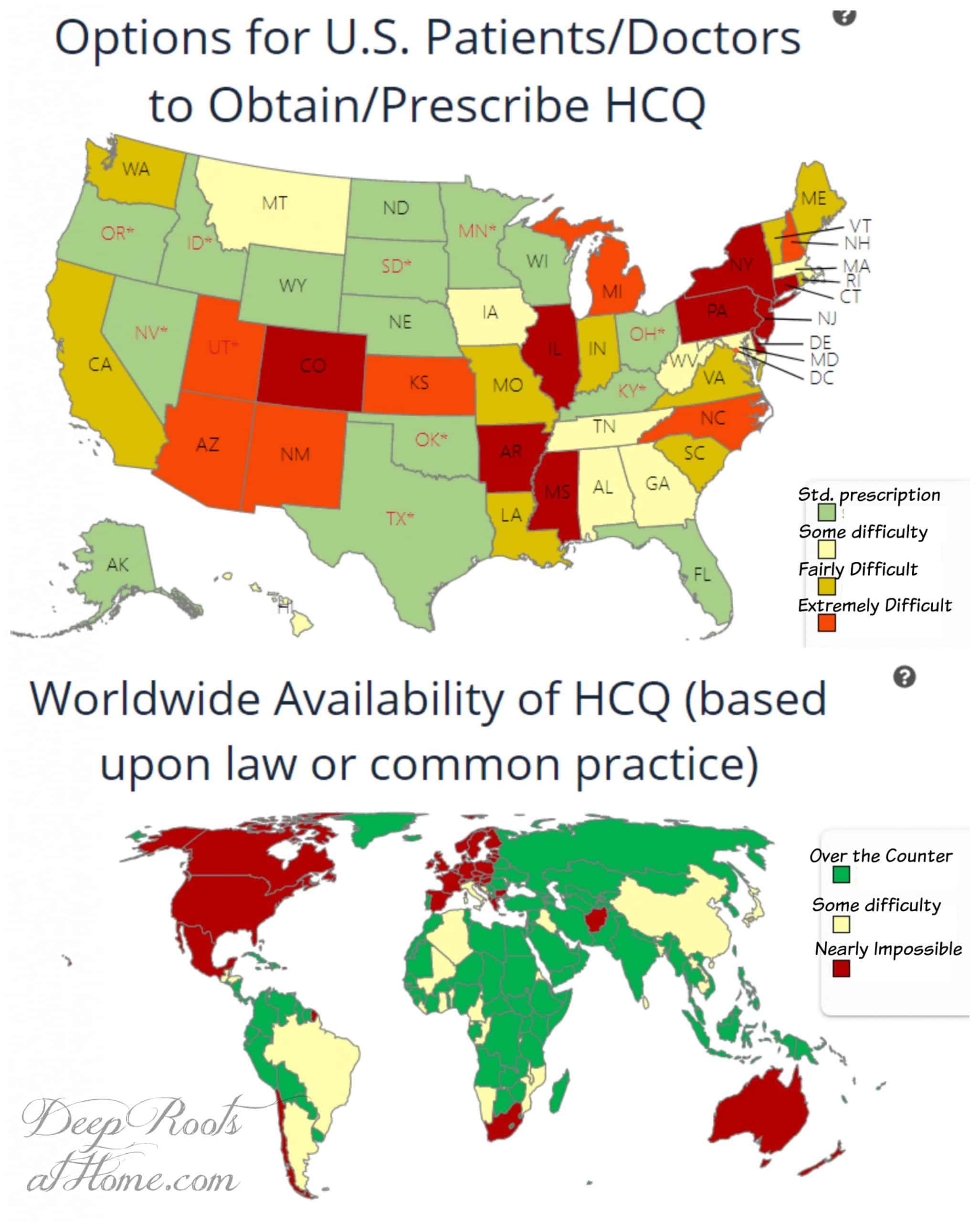 Map: 9 States Have Now Made HCQ available! Is Yours One of Them?. map
