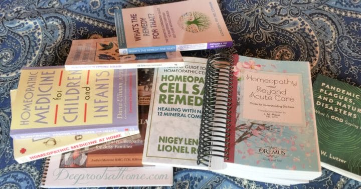 books on diseases and homeopathy
