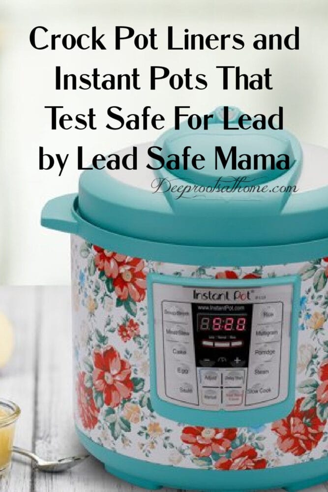 LeadSafe: Rival Brand Crock Pot Ceramic Liner