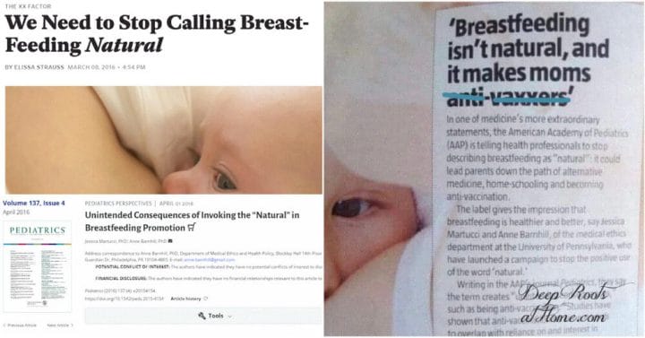 The Dismissal of Breastfeeding: Doctors Say Stop Calling It 'Natural' 