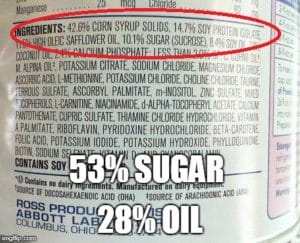 label ingredients