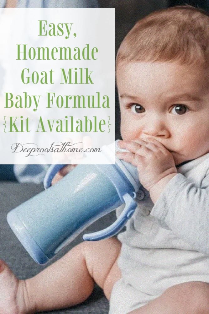 Highly-Digestible Homemade Mt. Capra Goat Milk Baby Formula