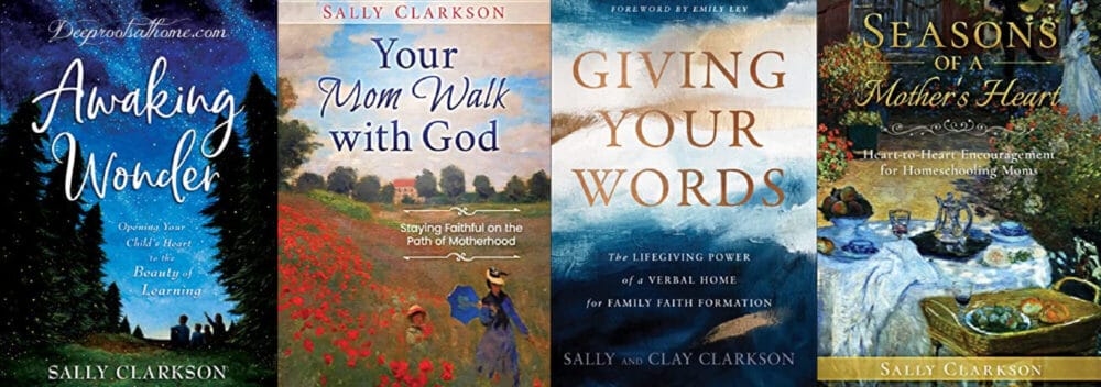 Sally Clarkson's 5 Scriptures For When Overwhelmed or Exhausted books