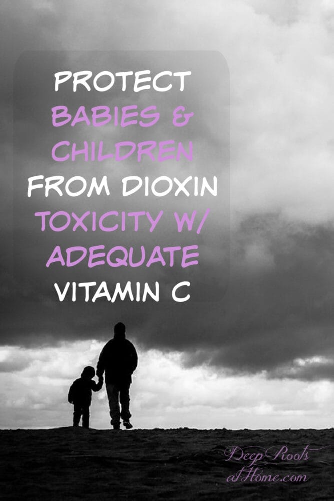 Protect Babies & Children From Dioxin Toxicity w/ Adequate Vit C