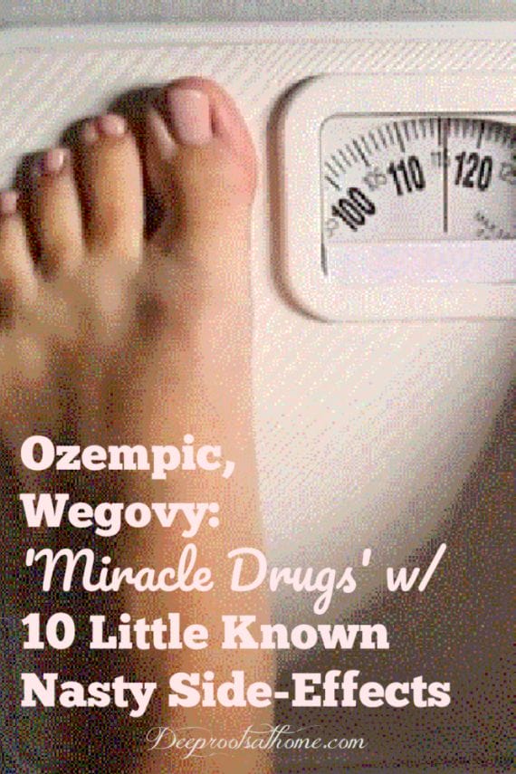Ozempic, Wegovy Scam: 'Miracle' Drugs w/ 10 Nasty Side-Effects