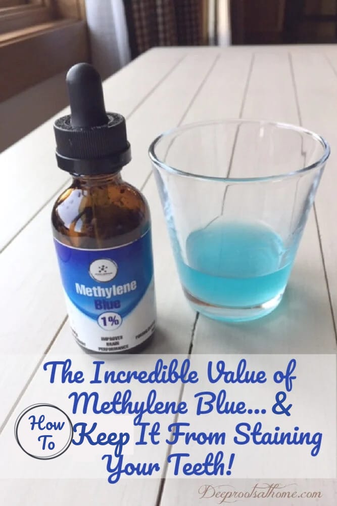 The Value of Methylene Blue & How To Keep It From Staining Teeth