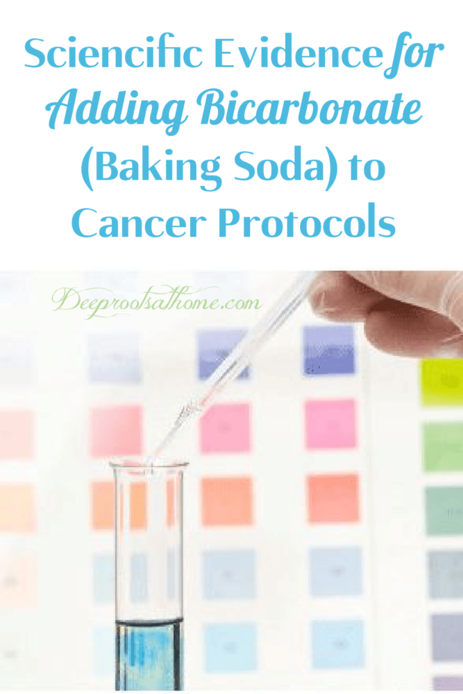 Adding Baking Soda (Bicarbonate) to Cancer Protocols