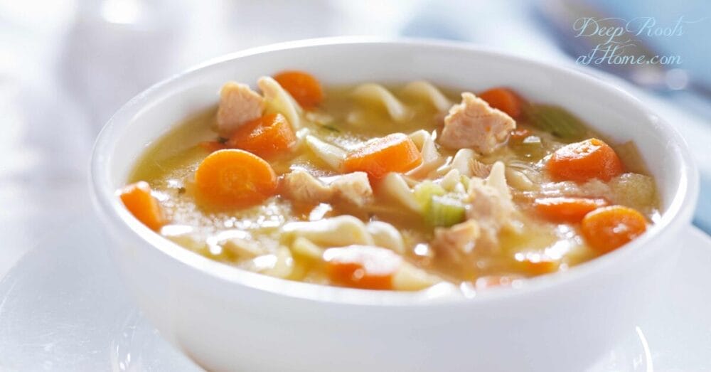 Penicillin Soup: AKA Healing, Medicinal Chicken Noodle Soup