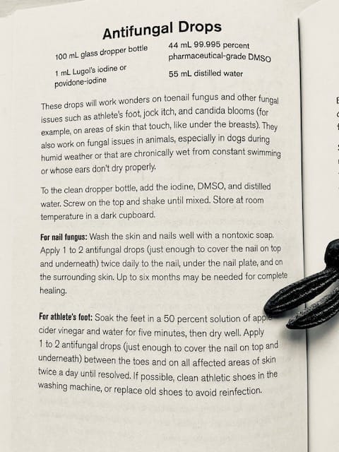 Eradicate Toenail Fungus For Good w/ Iodine & DMSO